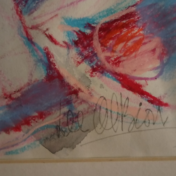 Original watercolor painting signed by artist Lee Smith Albion - Picture 2 of 4